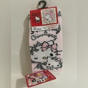 Hello Kitty w Charmmy Kitty 50th Anniversary Socks